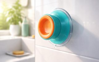 ventouse-colorée-surface-lisse-salle-bain