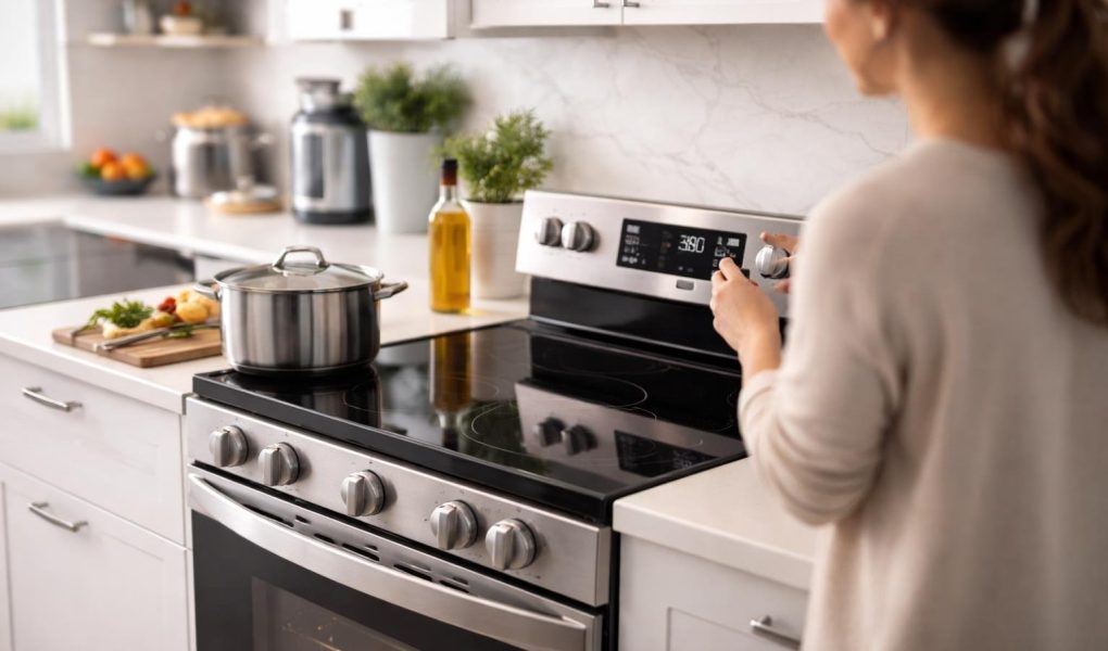 cuisine-moderne-cuisiniere-personne-dos