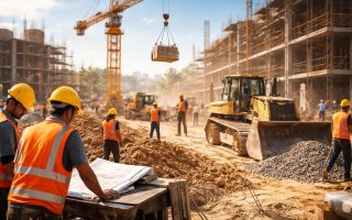 chantier-ouvriers-machines-grue-bulldozer