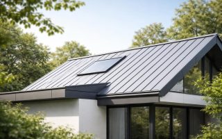 toit-zinc-moderne-minimaliste-feuillage-vert