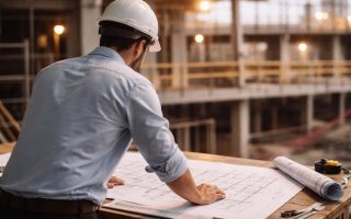 architecte-plans-batiment-construction-arriere-plan