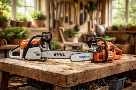 atelier-jardinage-tronconneuses-etabli-outils